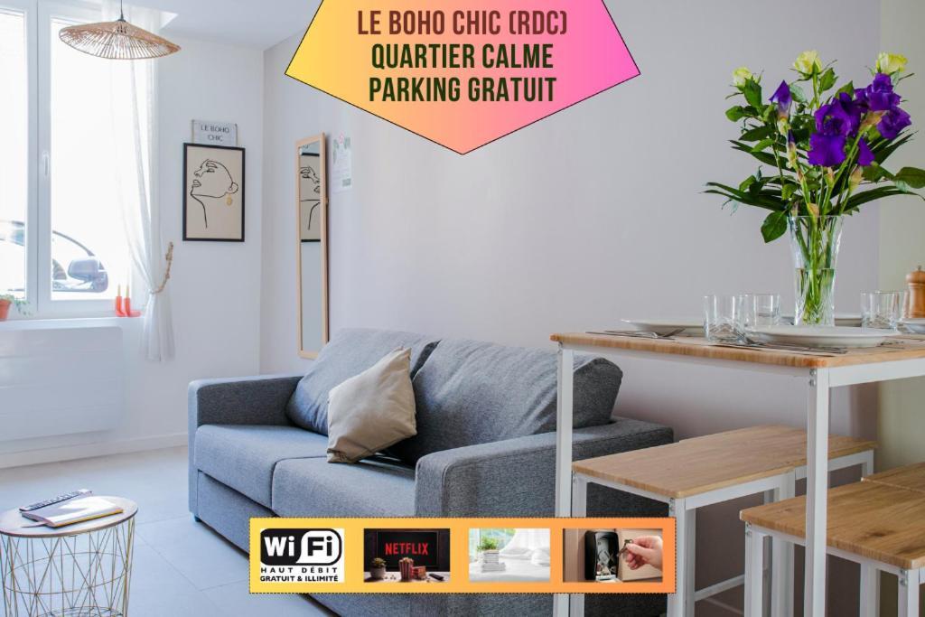 Ideal Pro & Couple - 2 Logements Theme Boho Chic Rdc & Dandy 1Er Etage - Quartier Calme - Jardin - Wifi Hd - Smart Tv - Parking Gratuit - Proche Centre & Transports - Ask Home Valenciennes Exterior foto